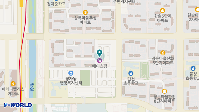 행복사랑 노인복지센터 위치 지도