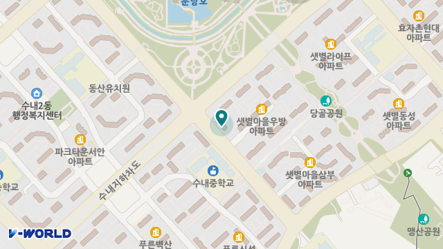 엔젤스케어 분당점 위치 지도