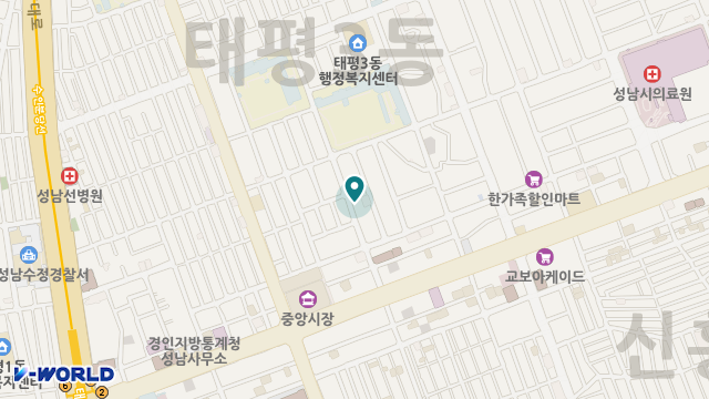VIP korea 가정방문요양센터 성남점 위치 지도