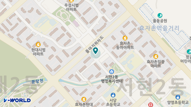 성남종합재가복지센터 위치 지도