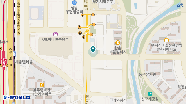 두손누리 방문요양센터 위치 지도
