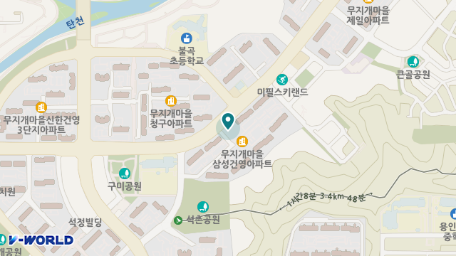 한마음재가복지센터 위치 지도