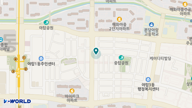 바른효재가복지센터 위치 지도