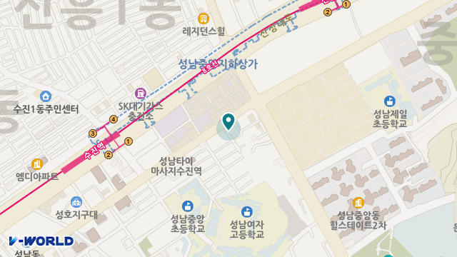 웰라이프 재가노인복지시설 방문요양센터 위치 지도