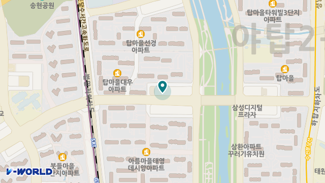 아들과딸 주간보호센터 분당판교센터 위치 지도