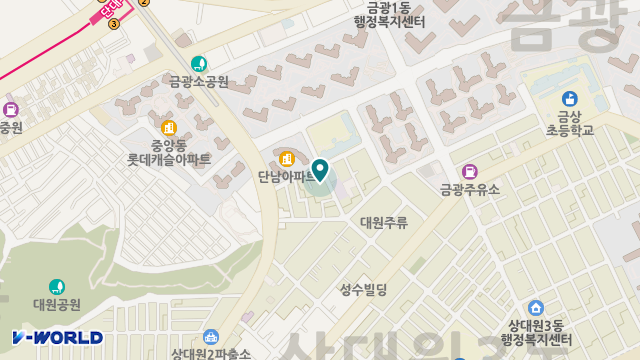 다드림방문요양센터 위치 지도