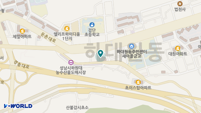 새봄 재가복지센터 위치 지도