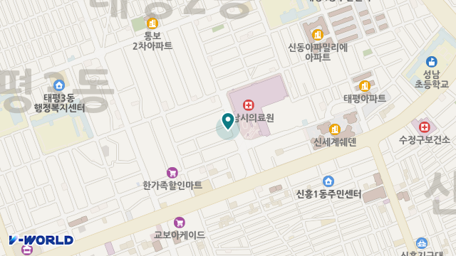 성남의료기복지용구 위치 지도