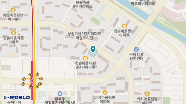 새소망 방문요양센터 위치 지도