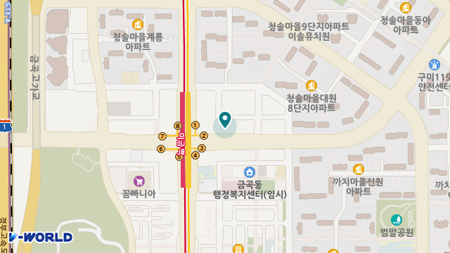 베스트재가복지센터 위치 지도