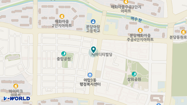 케어네이션 야탑센터 위치 지도