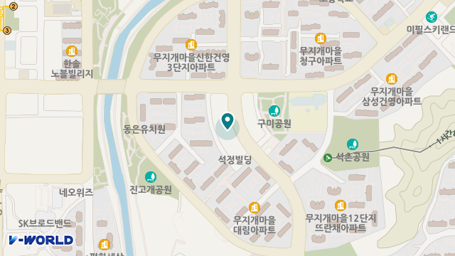 (주)대교뉴이프 데이케어센터 분당센터 위치 지도