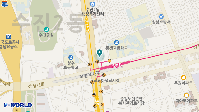 신세계재가복지센터 위치 지도