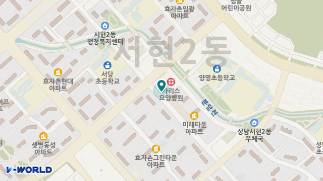 아들과딸 분당정자 주간보호센터 위치 지도