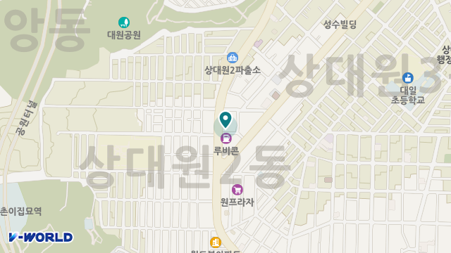 우리들데이케어센터 위치 지도