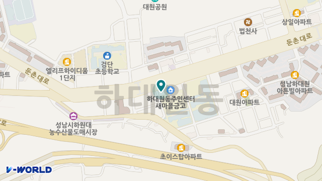 대륙재가센터 위치 지도