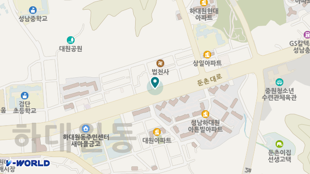 홈케어요양센터 신흥점 위치 지도