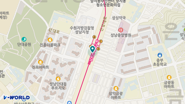 크루즈 재가(방문요양)센터 위치 지도