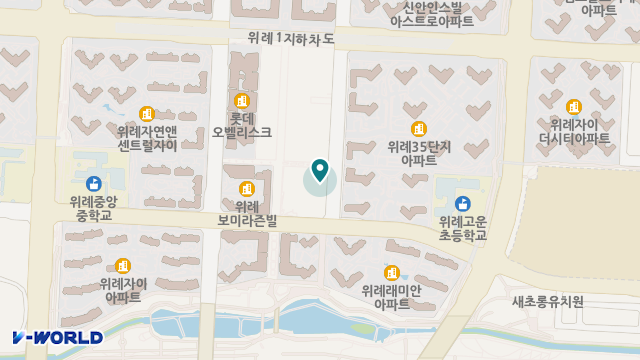 위례예사랑데이케어센터 위치 지도