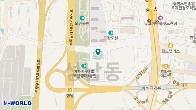 (주)케어링 방문요양센터 성남점 위치 지도