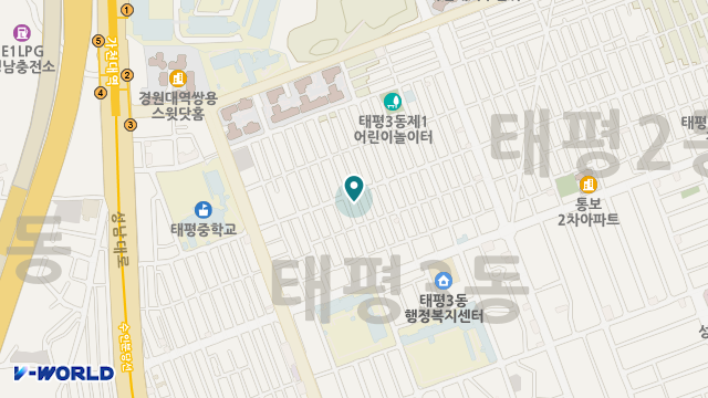 섬기는방문요양센터 위치 지도