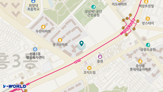 나이스방문요양센터 위치 지도