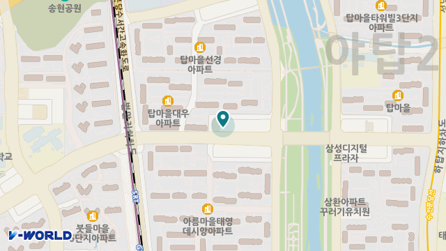 비지팅엔젤스 분당방문요양지점 위치 지도