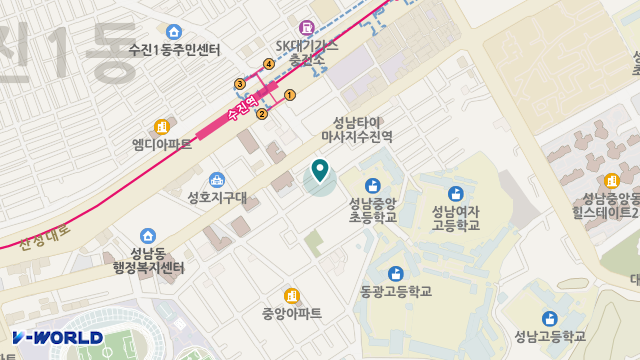 더나은 방문요양센터 위치 지도