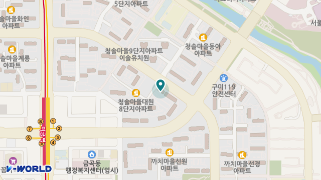 한빛노인복지센터 위치 지도