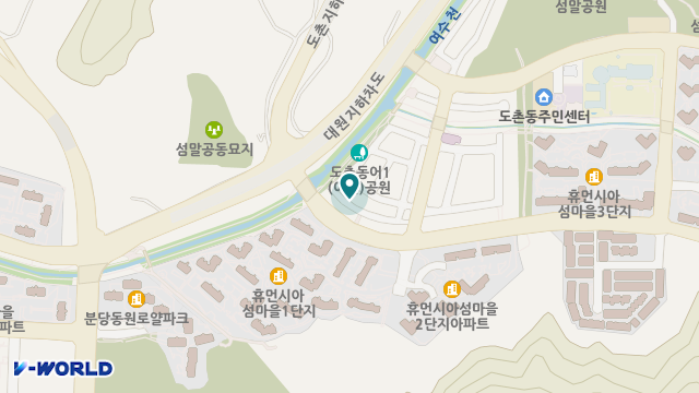 (주)사랑과선행 도촌동지점 위치 지도