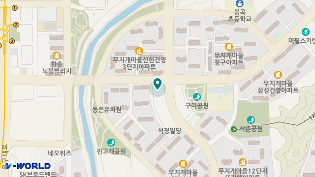 분당케어온 재가복지센터 위치 지도