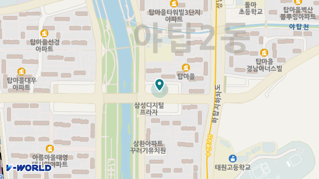 우리주야간보호센터 위치 지도