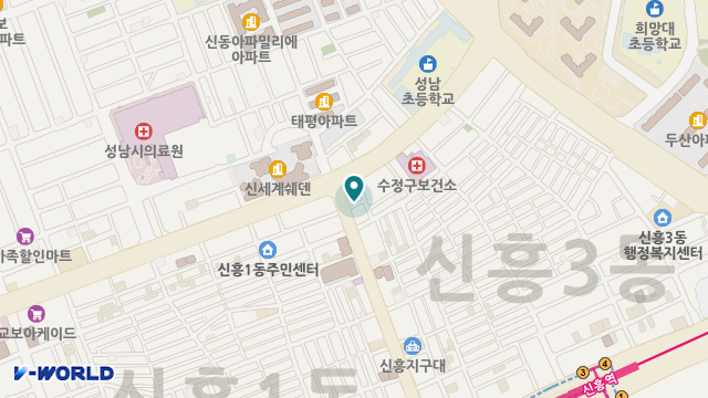 온누리재가복지센터 위치 지도