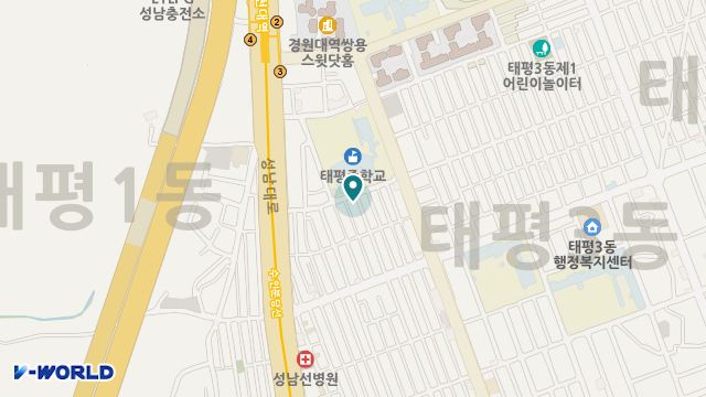 나눔한솔재가노인방문센터 위치 지도