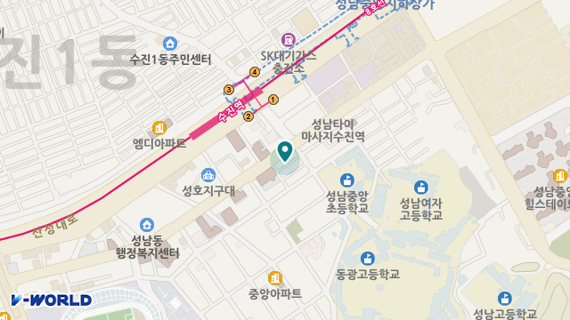 브니엘주간보호센터 2호점 위치 지도