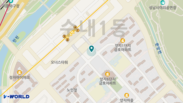 나무숲재가노인복지센터 위치 지도