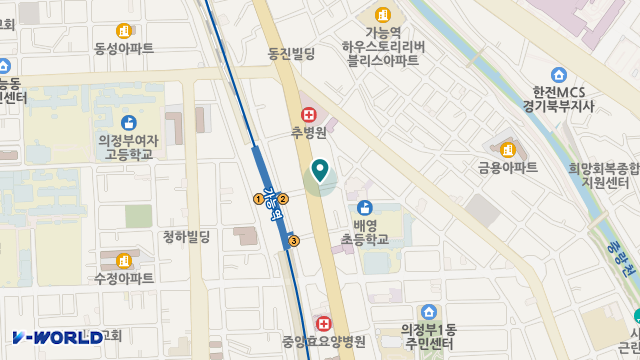 루시아요양원주야간보호센터 위치 지도