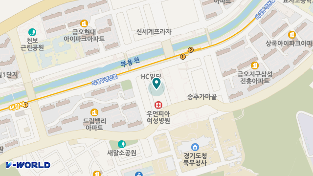 늘예랑데이케어센터 위치 지도