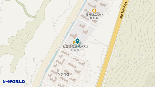 고산재가노인복지센터 위치 지도