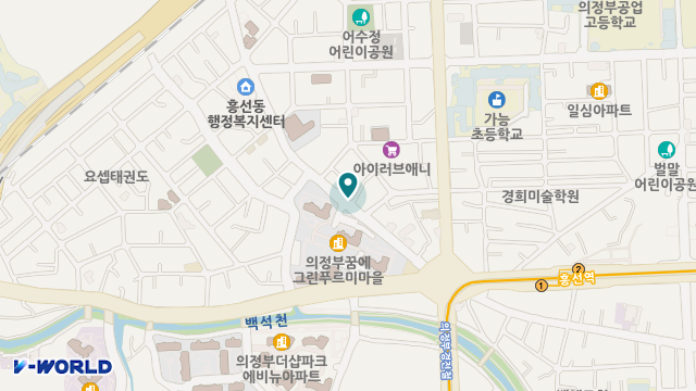 명이방문요양센터 위치 지도