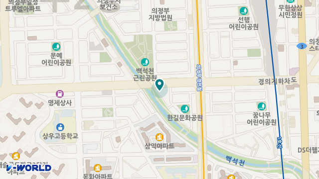 의정부중앙데이케어센터 위치 지도
