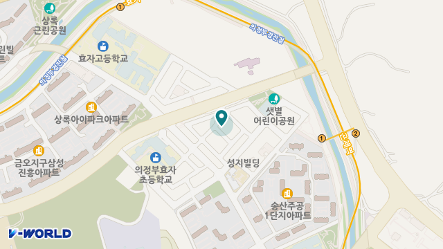 산들재가방문요양센터 위치 지도