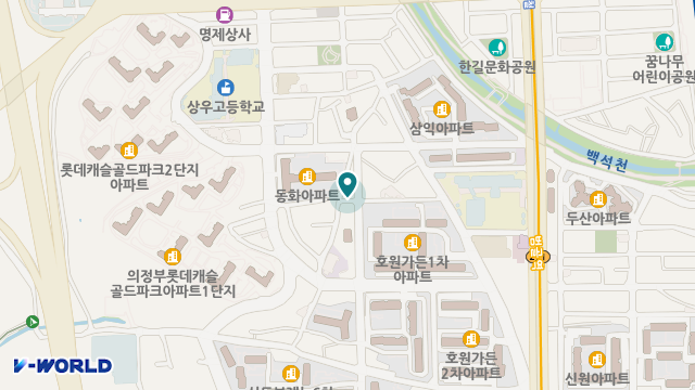 희망드림노인복지센터 위치 지도