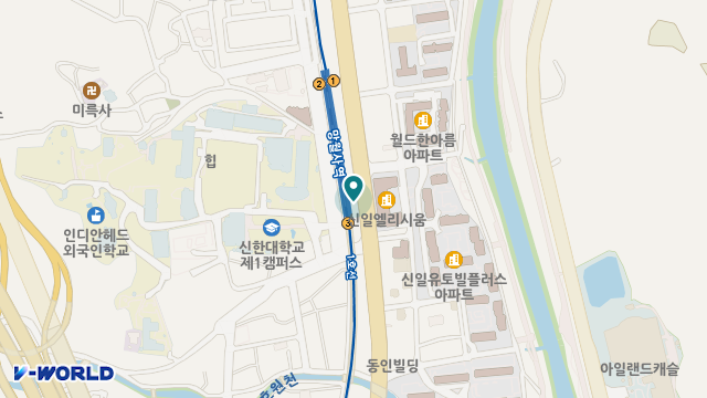 호원제일재가센터 위치 지도
