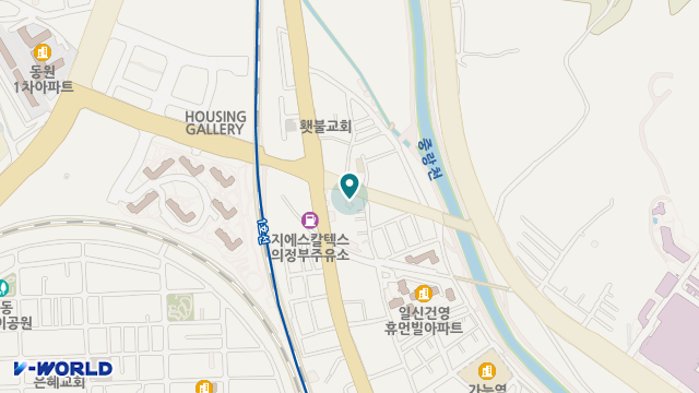 한다원재가복지센터 위치 지도