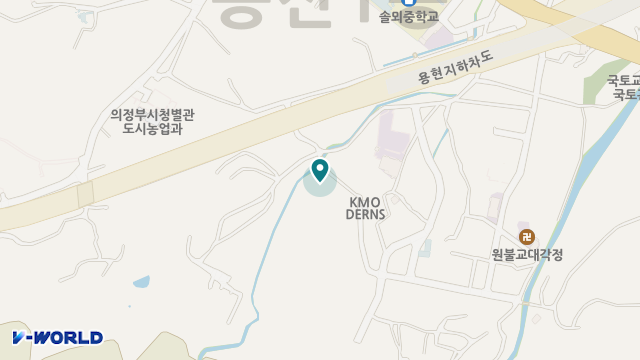 의정부행복한주야간보호센터 위치 지도