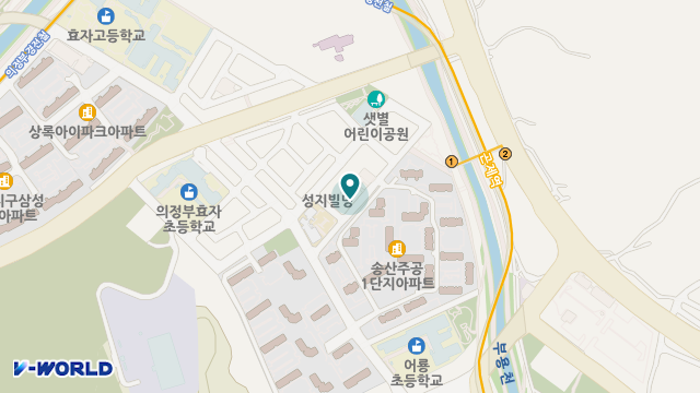 은샘노인재가복지센터 위치 지도