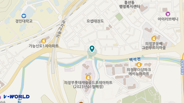 무지개케어재가센터 위치 지도