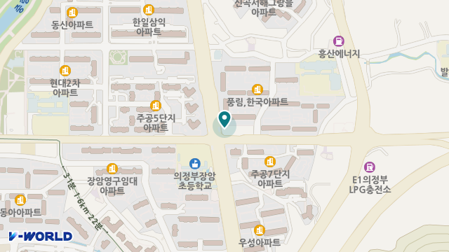 방주방문요양센터 위치 지도