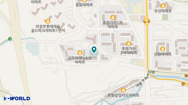 두루두루방문요양센터 위치 지도